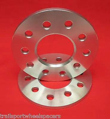 2 Pcs 1/4  WHEELS BILLET SPACERS Chevy Camaro Corvette 5x4.75 • $39.75