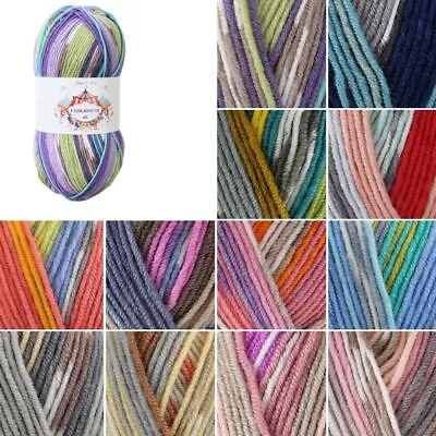 James C Brett Fairground Acrylic Premium Yarn DK Double Knitting Wool -100g Ball • £12.33