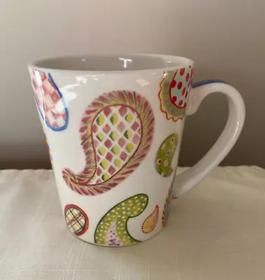 Mackenzie Childs Carnaby Paisley Mug Coffee Tea  • $42