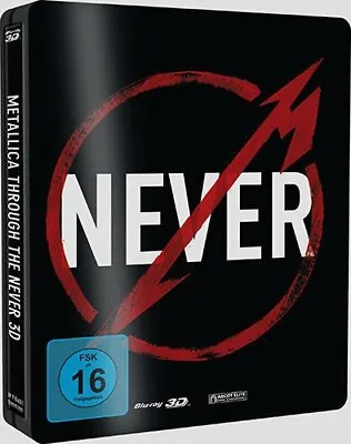 METALLICA - Through The Never (OmU)[3D & 2D Blu-ray Im Steelbook /NEU/OVP]  • $12.83