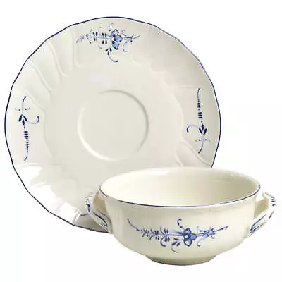 Villeroy & Boch Vieux Luxembourg Cream Soup & Saucer 6419128 • $69.95