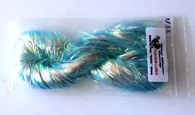 B.W.C. Lure Mylar Bling For Lure Skirts - LIGHT BLUE - 32 Grams Hank NEW • $27.99