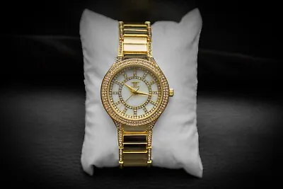 Golden Diamond Bling Unisex Luxury Watch • £19.99