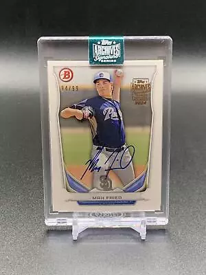 2024 Topps Archives Signature Series Max Fried TP-8 Auto /99 | Atlanta Braves • $29.99