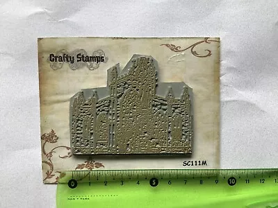 Crafty Stamps - Cling Rubber Stamp -  ST GILES' CATHEDRAL   - Scottish Edinburgh • £4.50