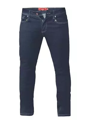 Duke Men's Cedric Tapered Fit Stretch Tall Size Jeans In 30-50 Waist Leg 38  • £35.50