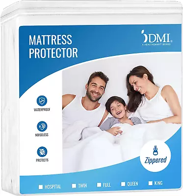 Waterproof Mattress Protector And Mattress Cover Encased Zippered Fit Twin Pa • $10.92