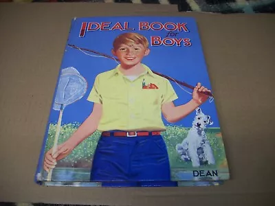 Vintage DEAN BOOKS- THE IDEAL BOOK FOR BOYS ANNUAL • £2.99