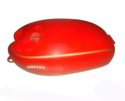 New Vincent Red Painted Petrol Fuel Tank Red Finish AEs • $300.14