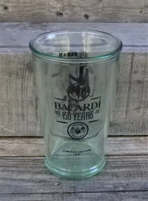 Limited Edition 4/4 Bacardi Rum 300ml Barware Spirit Glass 150 Years 1862-2012 • $15