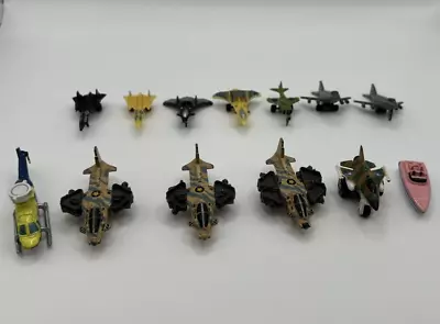 Lot Of 13 Vintage Galoob Micro Machines Planes Jets Aircraft Military Helicopter • $24.99