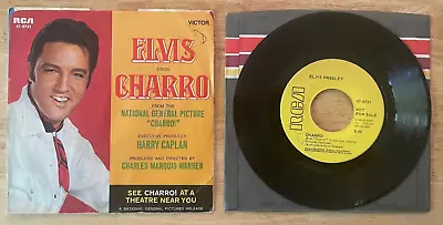 45 7  Sp Elvis Presley Promo Charro • $35.99