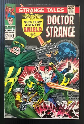 Strange Tales #155 1967 Marvel Steranko Cover Art : Nick Fury & Doctor Strange • $14.50