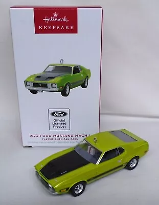 Hallmark Ornament 2023 Classic American Cars #33 1973 Ford Mustang Mach 1 K1 • $15.99