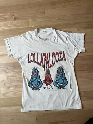 Vintage 1994 Lollapalooza Band Tour Shirt Beastie Boys L7 Smashing Pumpkins • $139.99