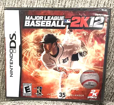 Authentic Major League Baseball 2K12 (Nintendo DS) Brand New Never Opened • $14.83