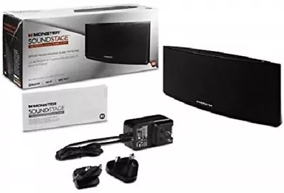 £150 • Buy Monster StreamCast S1 - Professional Audio System Bluetooth Wi-Brand New Sealed 