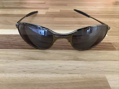 100% Genuine Vintage Oakley A Frame/ Wire Men's Sunglasses. Bronze/ Black Lens • £130