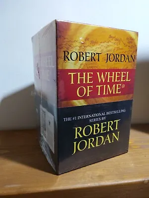 BOOK The Wheel Of Time 5 Box Set Robert Jordan  0 1 2 3 4 • $51.29