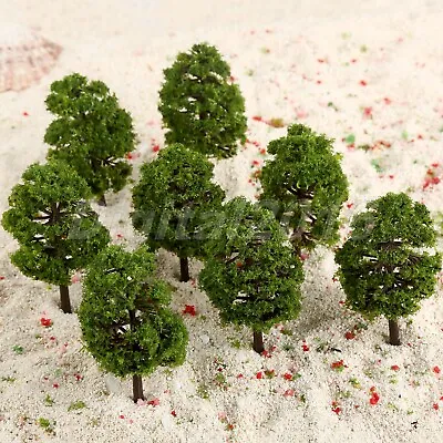 20pcs 9cm Model Trees Train Railway Layout Diorama Wargame Landscape HO OO Scale • £6.46