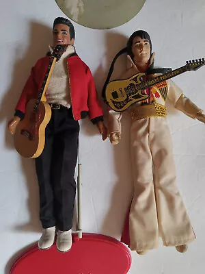 Elvis Presley 1993 Hasbro 12” Doll Figure Jailhouse Rock & Graceland 1984 Elvis  • $18.95