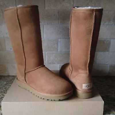 Womens UGG Classic Tall II Boot Chestnut 1016224-CHE Size 8.0 / New Free Shippin • $121.09