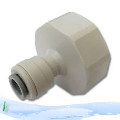 £5.29 • Buy John Guest Push Fit 1/4 X 3/4  BSP Female RO Units, Home Brew, Filter CI320816FS
