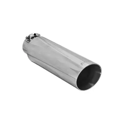 Flowmaster 15397 Exhaust Tip - 3.50 In. Angle Cut Polished SS Fits 2.50 In. Tubi • $81.71