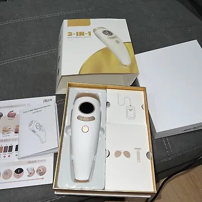 $39.99 • Buy IPL Hair Removal Laser Permanent Hair Removal 999900 Flashes At Home Device