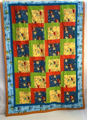 $21.90 • Buy Wise Old Owl Quilt Infant Baby Child Bedding.