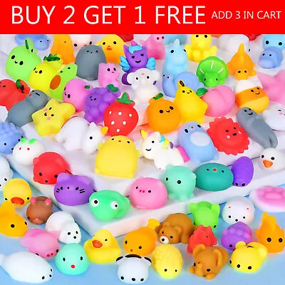 $12.95 • Buy 10X Mochi Squishy Toys Kids Party Favors Kawaii Mini Squishies Stress Favours