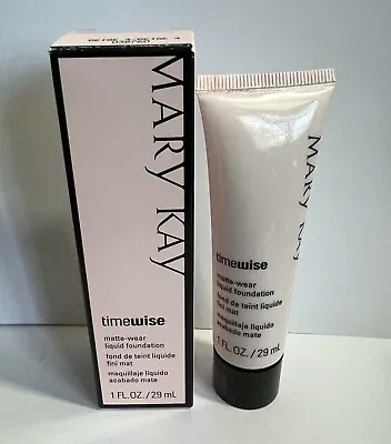 Mary Kay Timewise Matte-Wear Liquid Foundation Beige 4 • $44.99