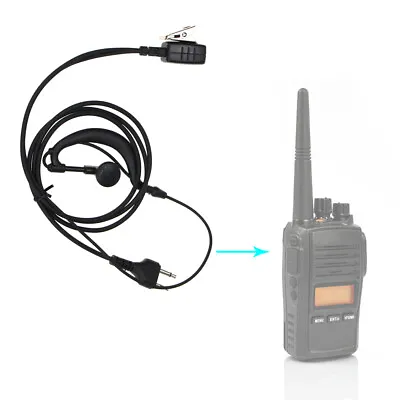 2 Pin Earpiece Headset PTT Mic For Midland Two Way Radio Walkie Talkie Security • $6.99
