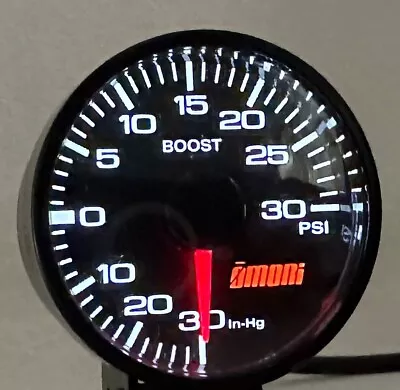 Omori 45mm Electrical Boost Turbo Gauge VW-look • $90