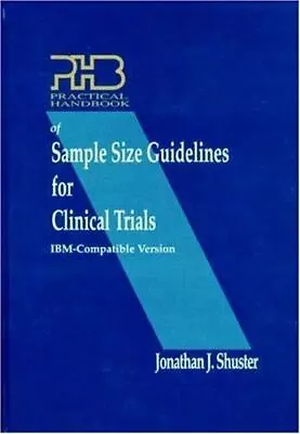Practical Handbook Of Sample Size Guidelines For Clinical Trials • $124.99