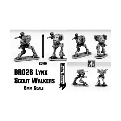 £25.51 • Buy Alternative Armies Sci-Fi Mini 6mm Lynx Scout Walker Pack New