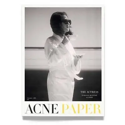 ACNE PAPER Magazine # 15 F/W 2013- 2014 Isabelle Huppert NEW • £119.99