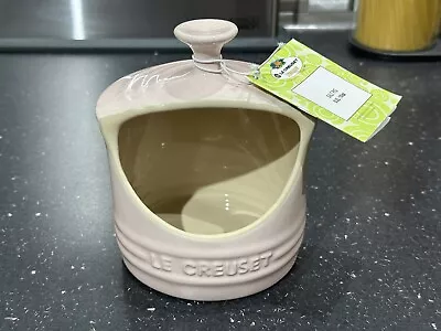 Le Creuset New Stoneware Ceramic Milky Pink 0.3L Salt Pig Cellar RRP £32 • £28