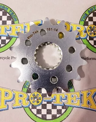 Pro-tek Suzuki Front Sprocket NEW 525 Pitch 14T-18T 2017-2024 GSXR1000 GSXR1000R • $19.95