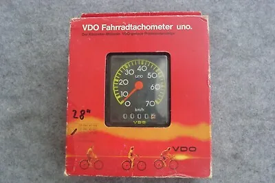 VDO Uno Tachometer Ca.1991 28 Inches New IN Box • $84.77