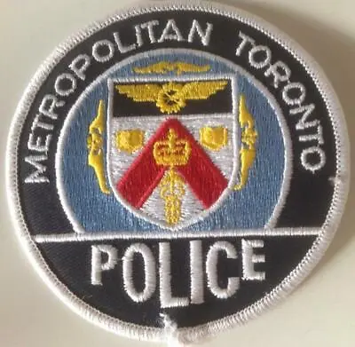 Superb  TORONTO METROPOLITAN POLICE Patch • $12.50