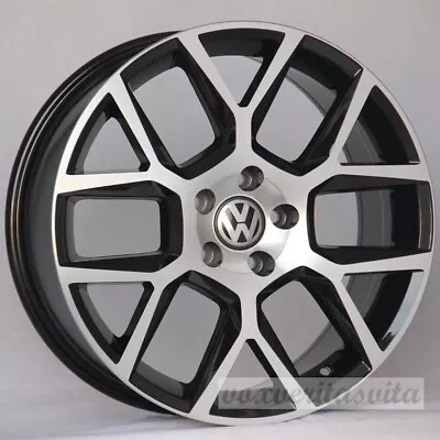 18  Laguna Style Black Machine Wheels Rims Fits Vw Volkswagen Gti Golf 2.0 Gli • $739.99