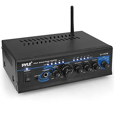 Pyle Home Audio Power Amplifier System With 10x8x4 Inches Black  • $69.60