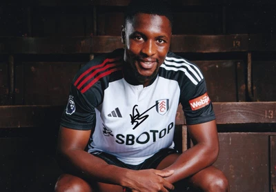 £15 • Buy Football - Fode Ballo-Toure - Hand Signed A4 Photograph - Fulham - COA