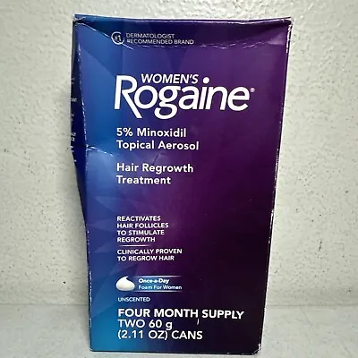 Women's Rogaine 4 Month Hair Regrowth Treatment Exp 2024 New • $29.99