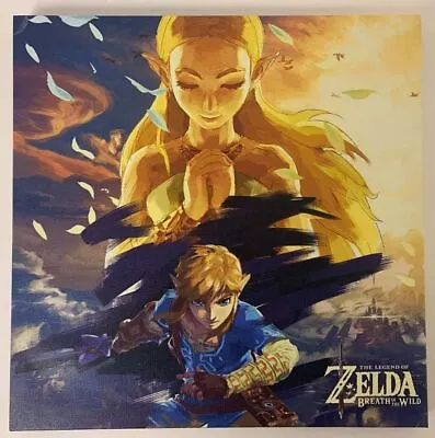 The Legend Of Zelda Breath Of The Wild 12X12 Inch Canvas Print Poster Wall Art D • $17.59