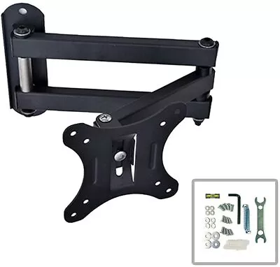 Tilt Swivel TV Wall Mount Bracket 10 14 16 17 18 19 20 22 24 26 Inch LCD LED MND • £9.94