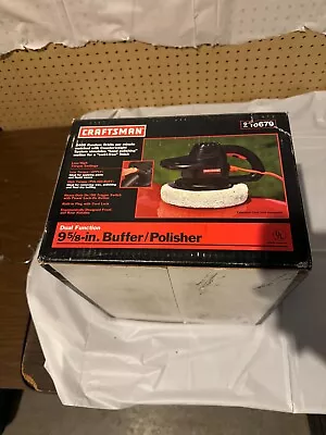 Vintage Sears Craftsman 9 5/8  Buffer/Polisher 910679 Random Orbital - Electric • $35