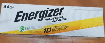 24 Energizer Industrial AA Alkaline Batteries (EN91 LR6) • $18.49