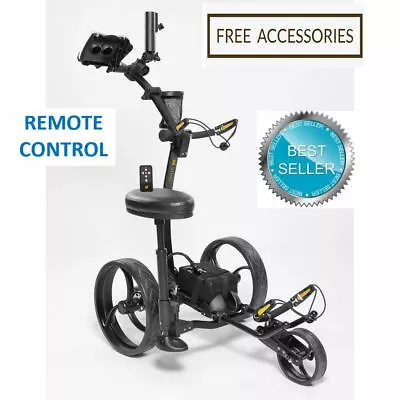 Black Bat Caddy X8R Adv SL Li Remote Electric Powered Golf Cart+FREE Accessories • $1249.95